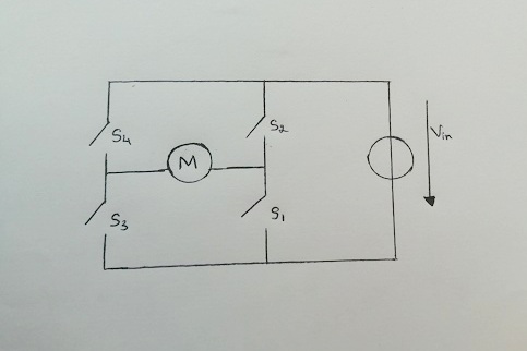 H Bridge circuit diagram