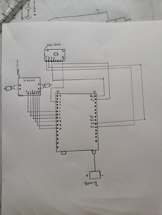self balancing robot circuit diagram