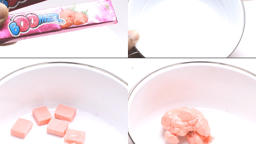 How to make slime from chewing Gum