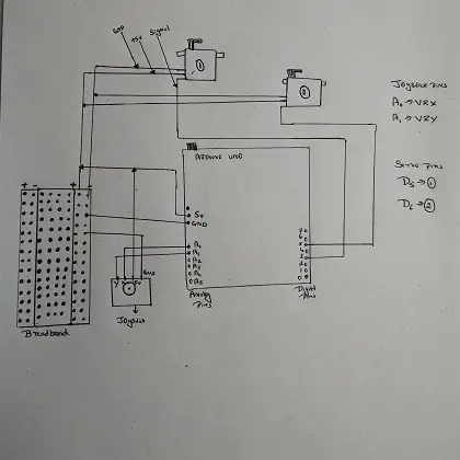 arduino game circuit diagram