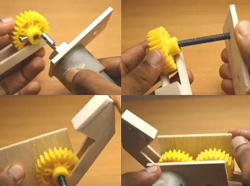 Making robotic arm gripper 