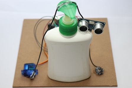 automatic hand sanitizer project