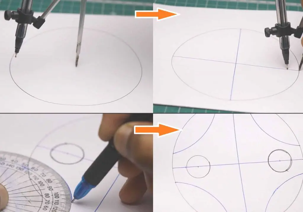 fidget spinner paper template