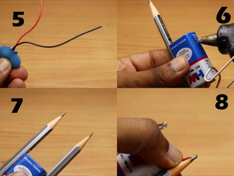 How to make conductive paint at home using pencil