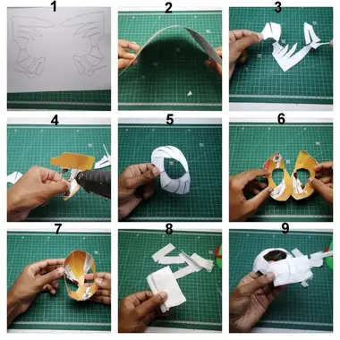 How To Make A Spider-Man Mask! (From Spider-Man: No Way Home) 