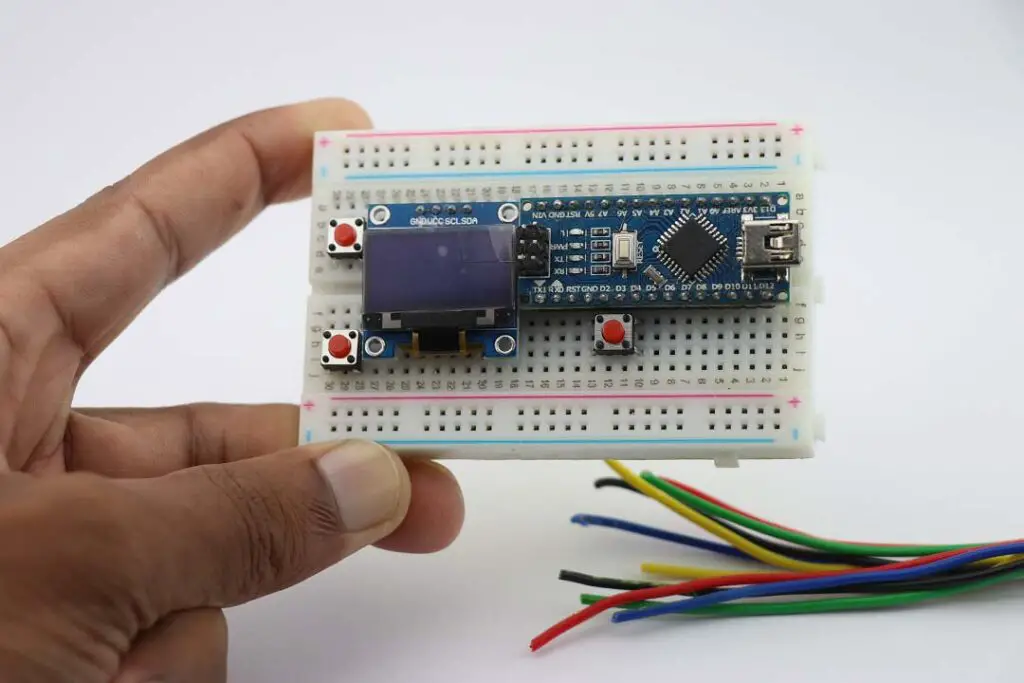 Arduino Handheld game console making