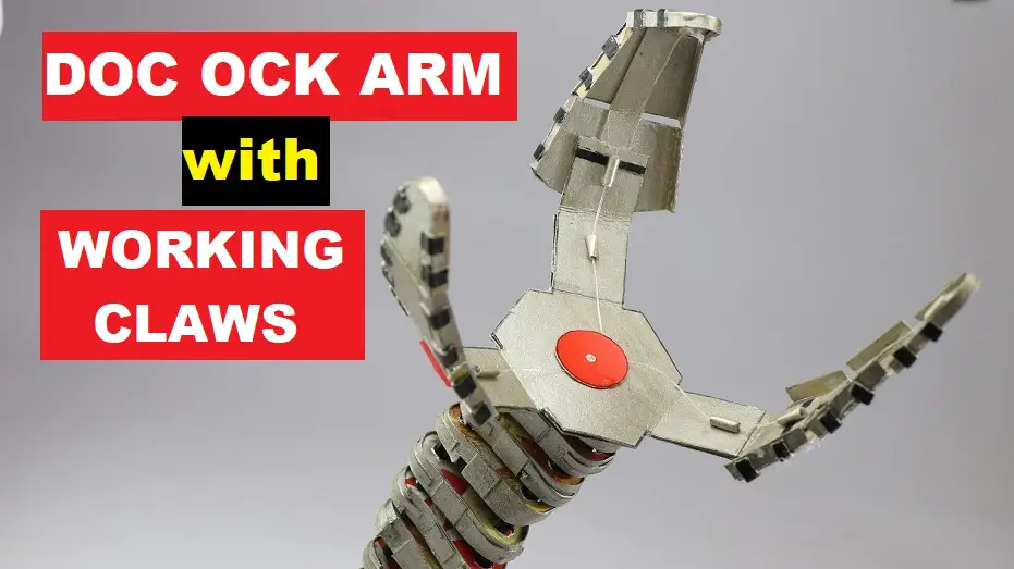 You are currently viewing How to Make Doc Ock Arms with Working Claws using Cardboard
