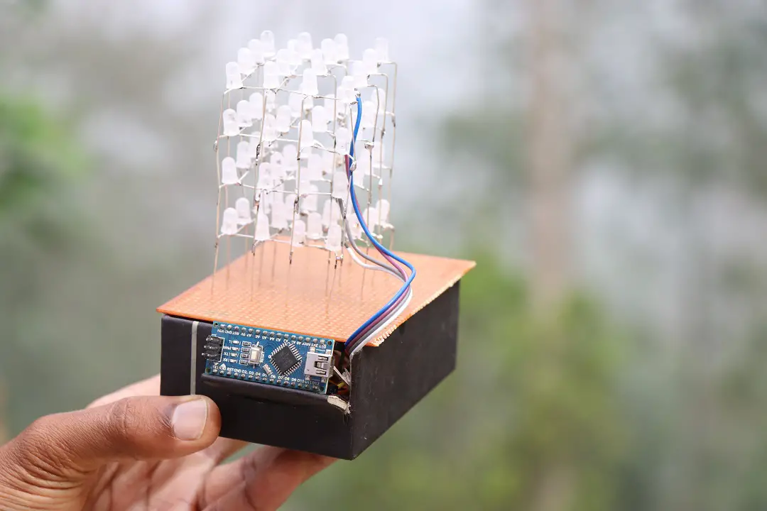 You are currently viewing How to Make LED Cube 4x4x4 using Arduino Nano with Project Report