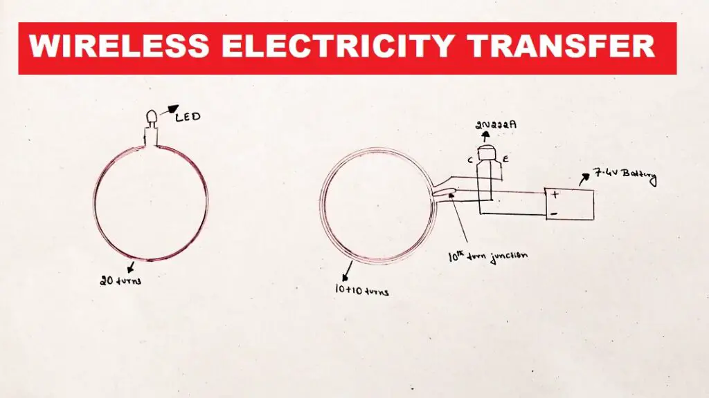 wireless power transmission circuit diagram