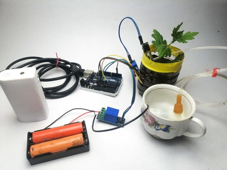 Make Arduino Automatic Plant Watering System in a Very Easy Way