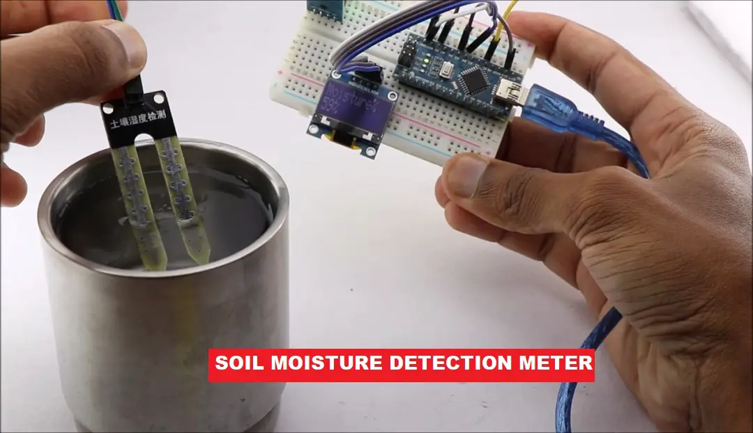 You are currently viewing How To Make a Digital Soil Moisture Meter using Arduino Nano