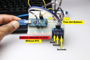 Read more about the article Make Arduino OLED Clock without RTC