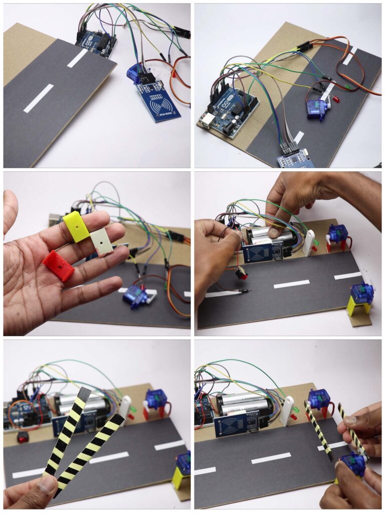 Toll collection system using RFID