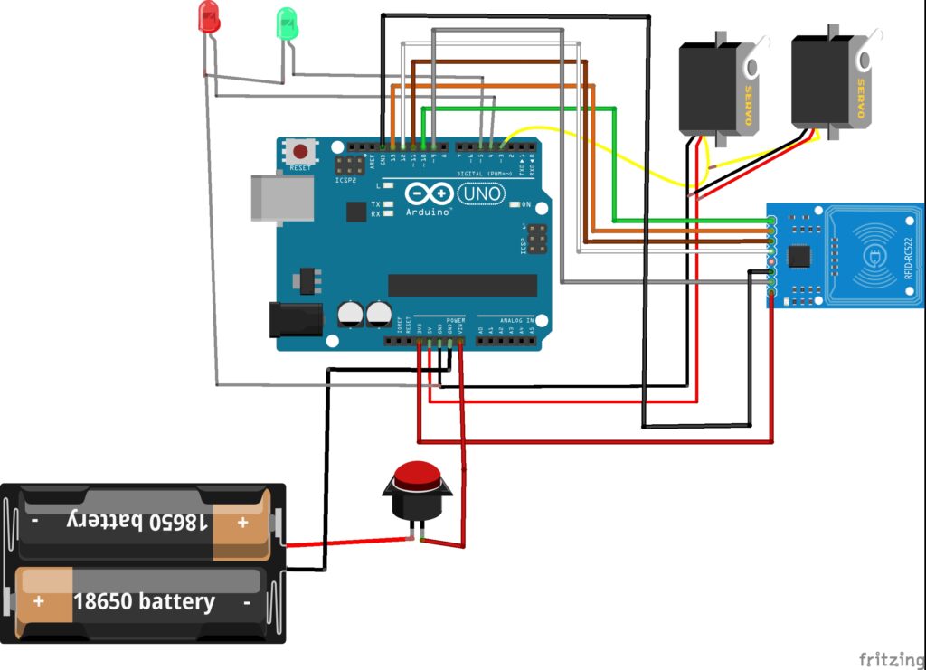 Toll collection system using RFID