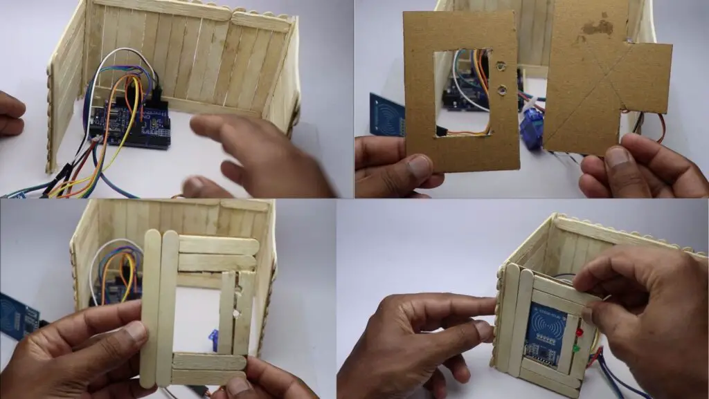 house for rfid door lock project