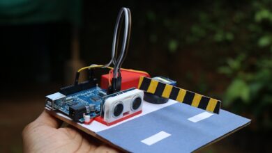 Automatic gate opener using Arduino
