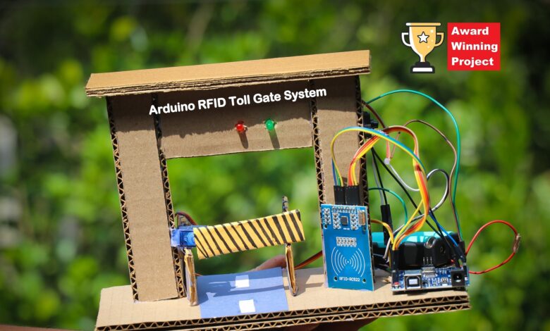 RFID Based Arduino Toll System