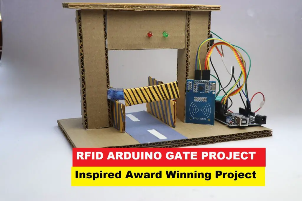 RFID Based Arduino Toll System project with report