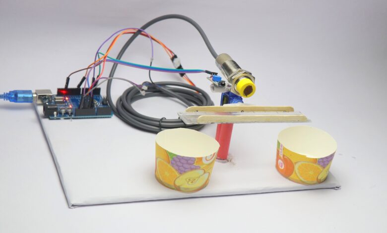 Make Arduino Garbage Sorting Machine