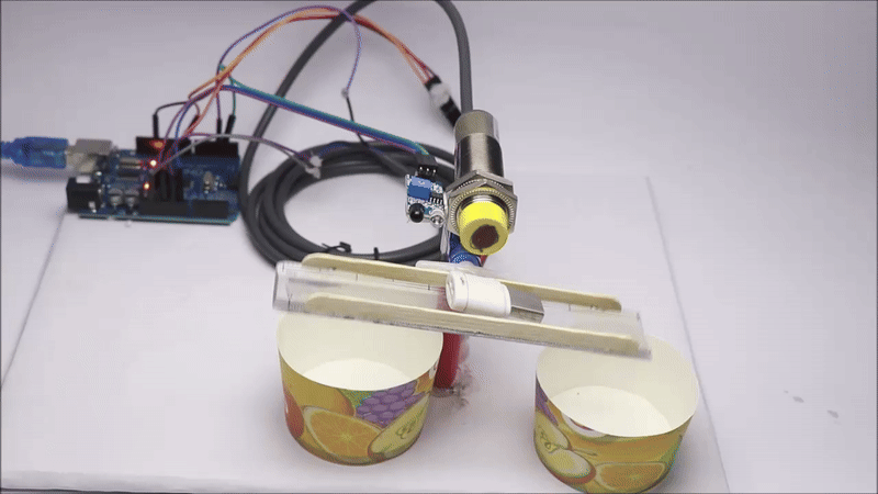 Make Arduino Garbage Sorting Machine
