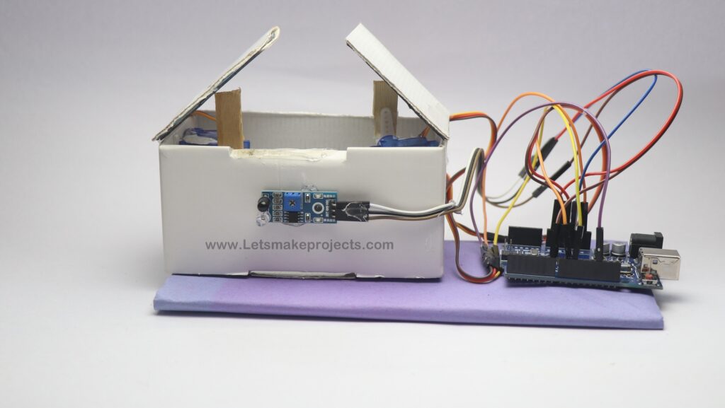 Arduino Automatic Dustbin using Infrared Sensor