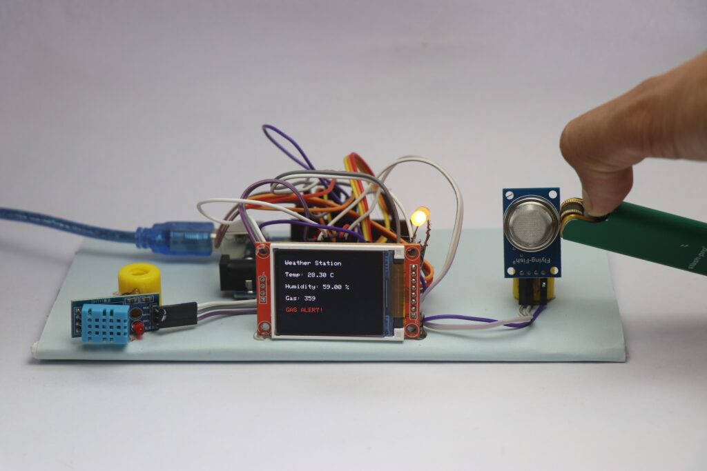 Arduino Gas Leakage Detector Project