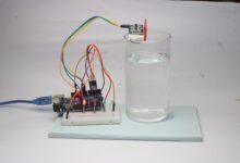 Arduino water level indicator project