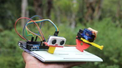 Arduino Ultrasonic Gate System