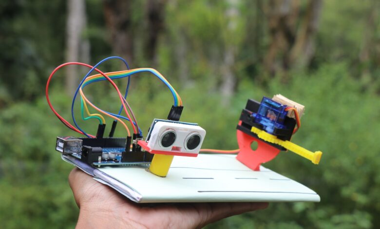 Arduino Ultrasonic Gate System