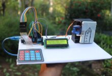 arduino keypad door lock system