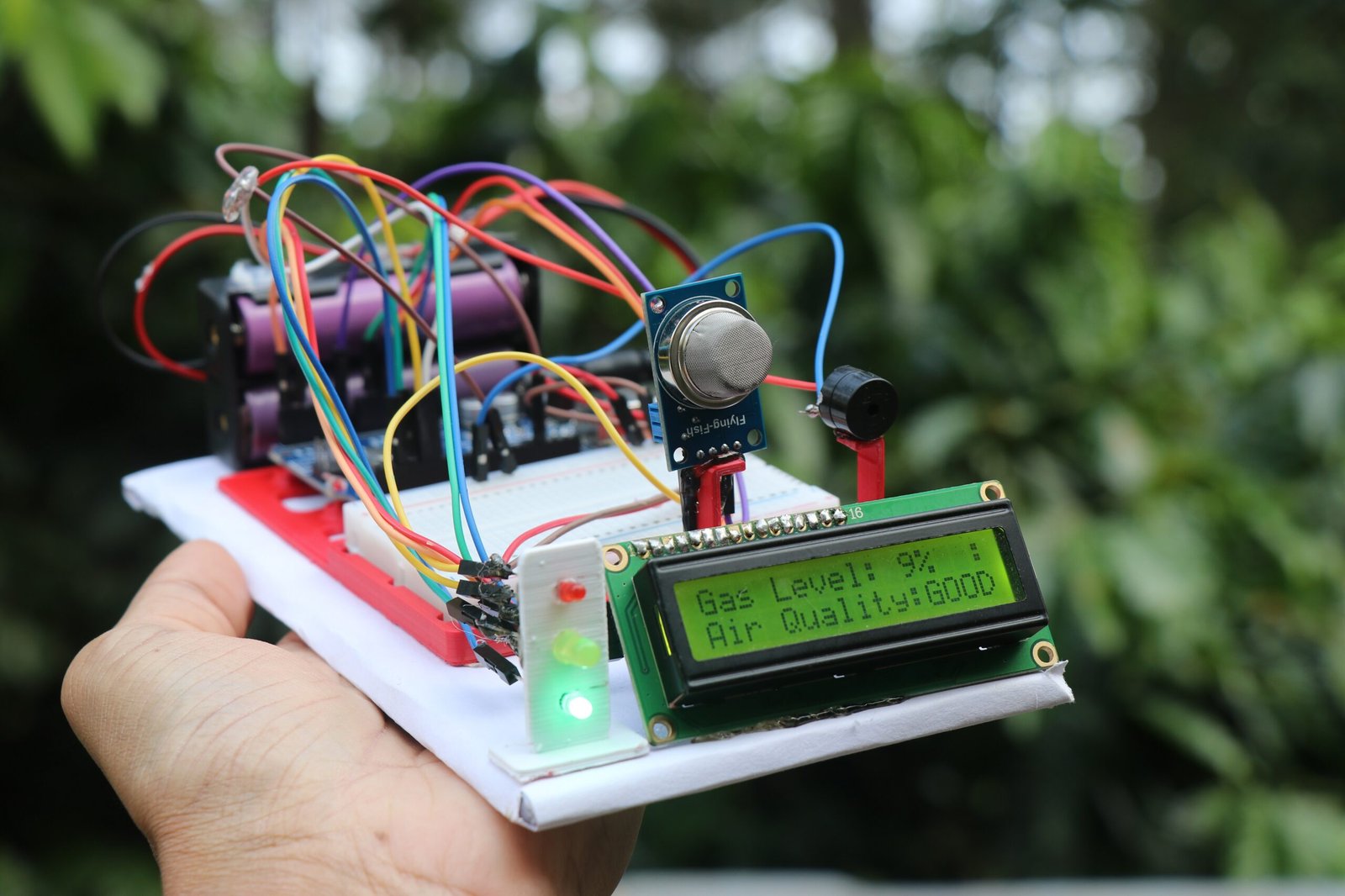 Arduino Realtime LPG Leakage Detection System - Letsmakeprojects