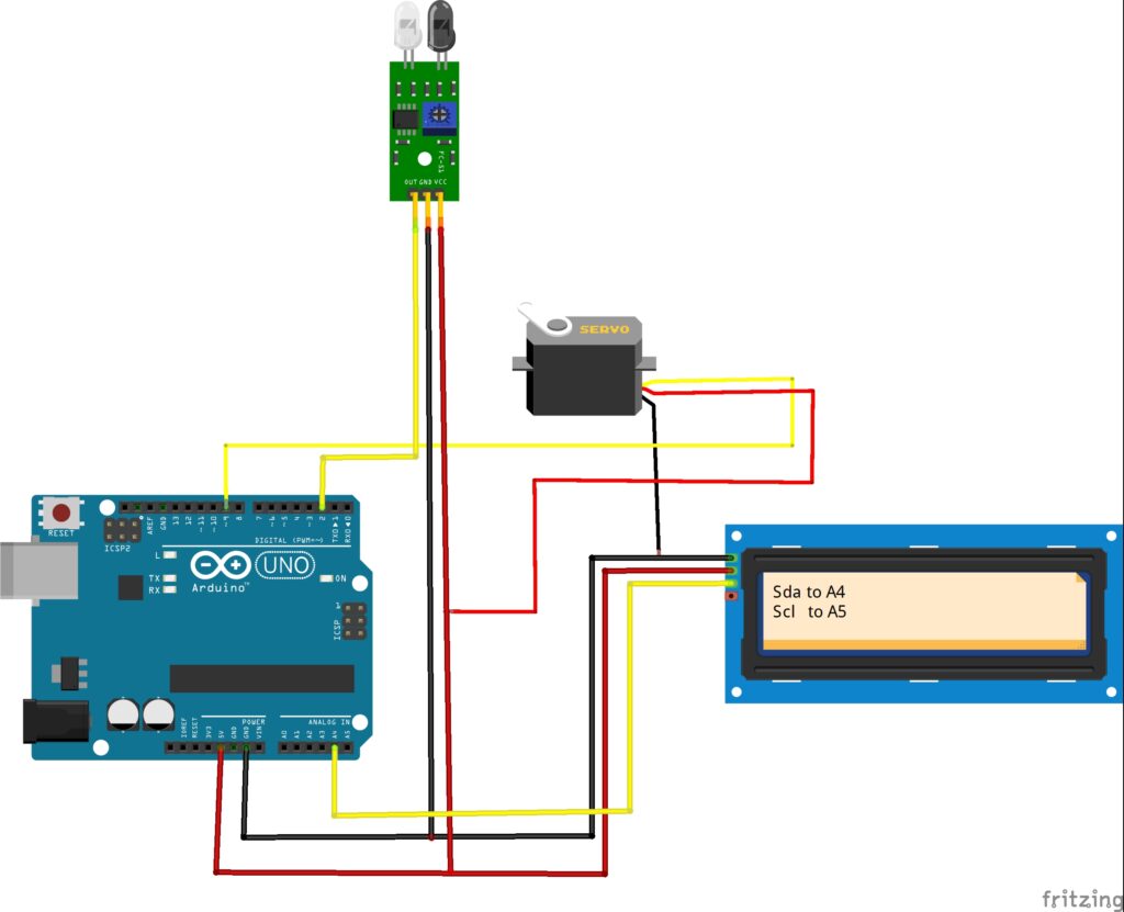 Arduino Based Smart Garage Door Circuit
