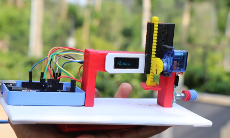 Make Arduino Powered Pi Printer