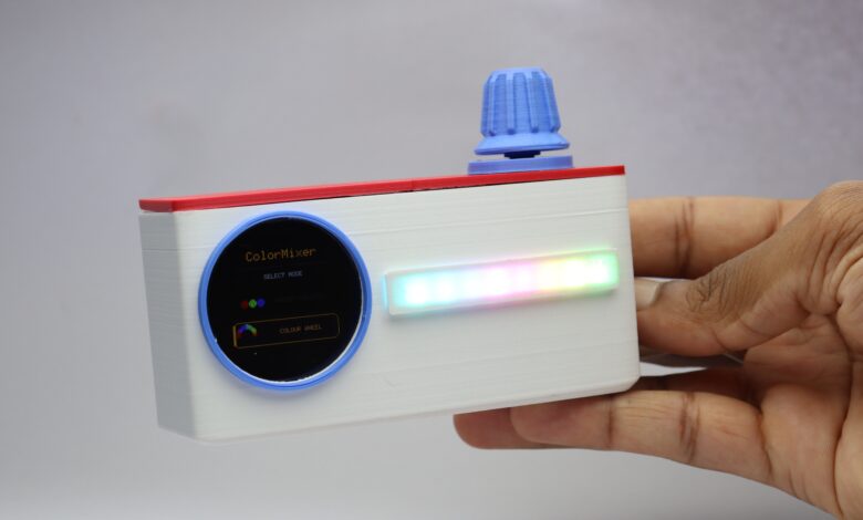 Make Pocket Color Mixer for Artists