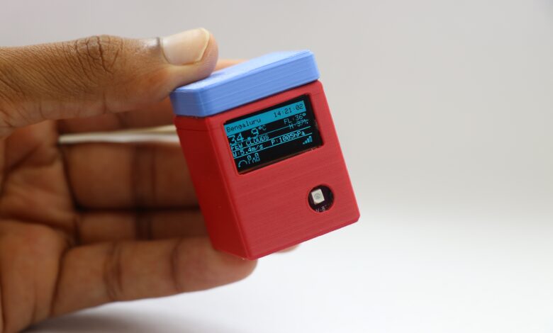 Diy mini weather station